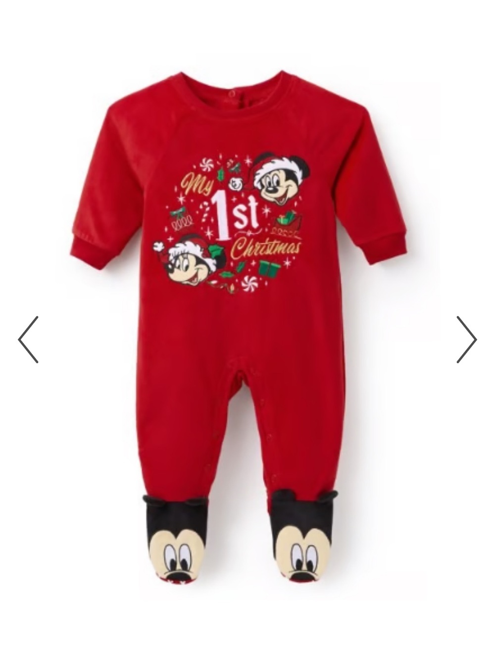 Mickey Mouse My 1st Christmas Holiday Sleeper